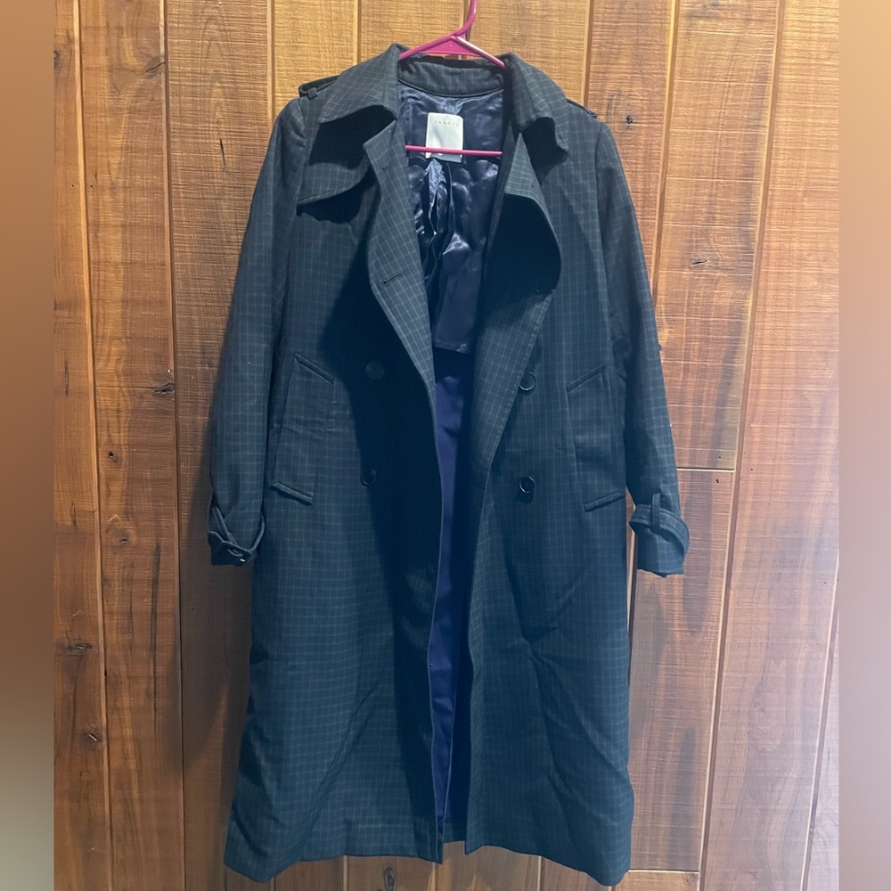 Sandro Belted Trench Coat - Picture 3 of 5